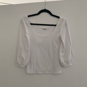 Stateside never worn ballerina tee with puff slv